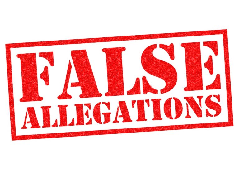 false-allegations