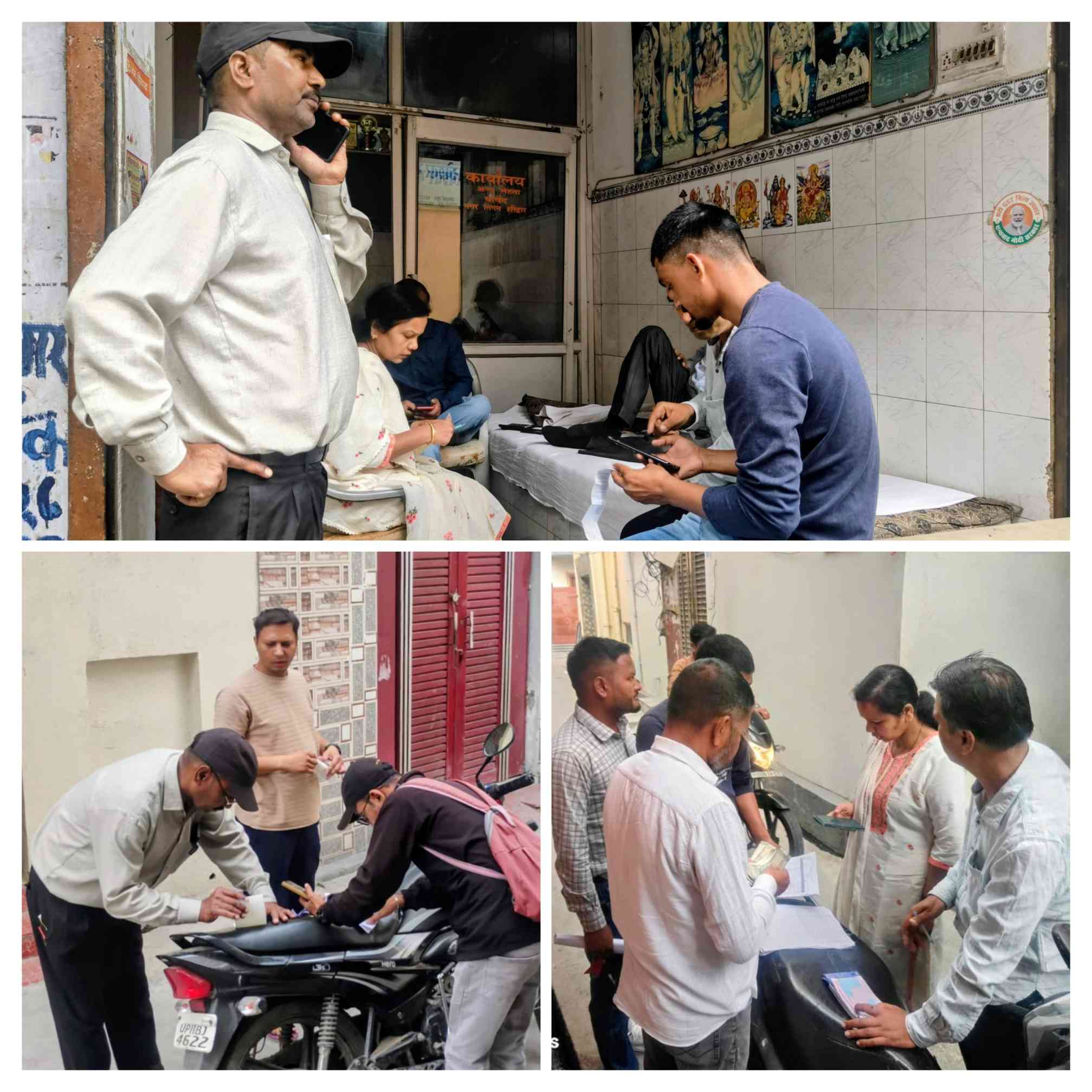 राजस्व लक्ष्य पूरा करने को रविवार को भी मैदान में डटी एक्सईएन रवि कुमार की टीम