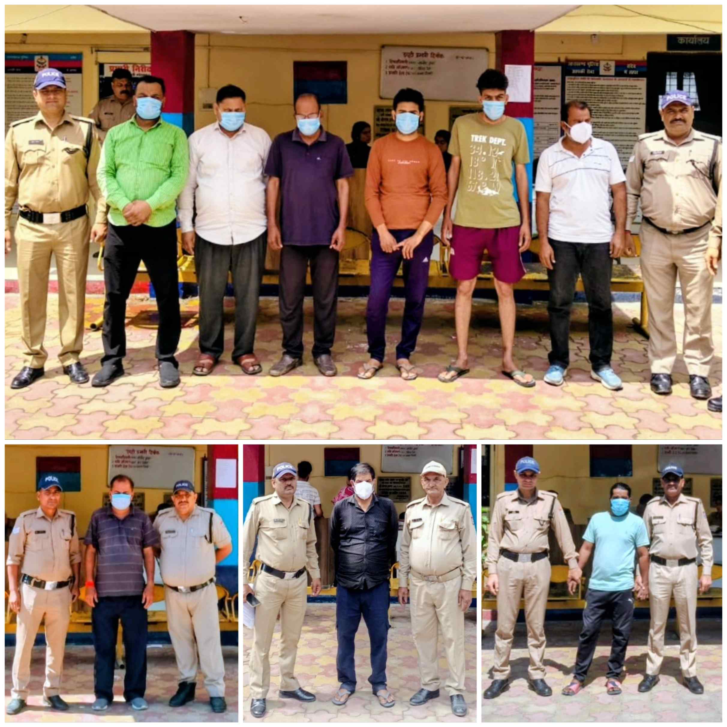 ऑपरेशन प्रहार: गैंगस्टर एक्ट सहित अन्य मामलों में फरार चल रहे 11 वारंटी गिरफ्तार