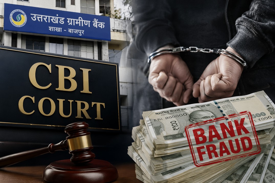 बाजपुर बैंक घोटाले में बड़ा फैसला, दो मामलों में 20 आरोपी दोषी करार