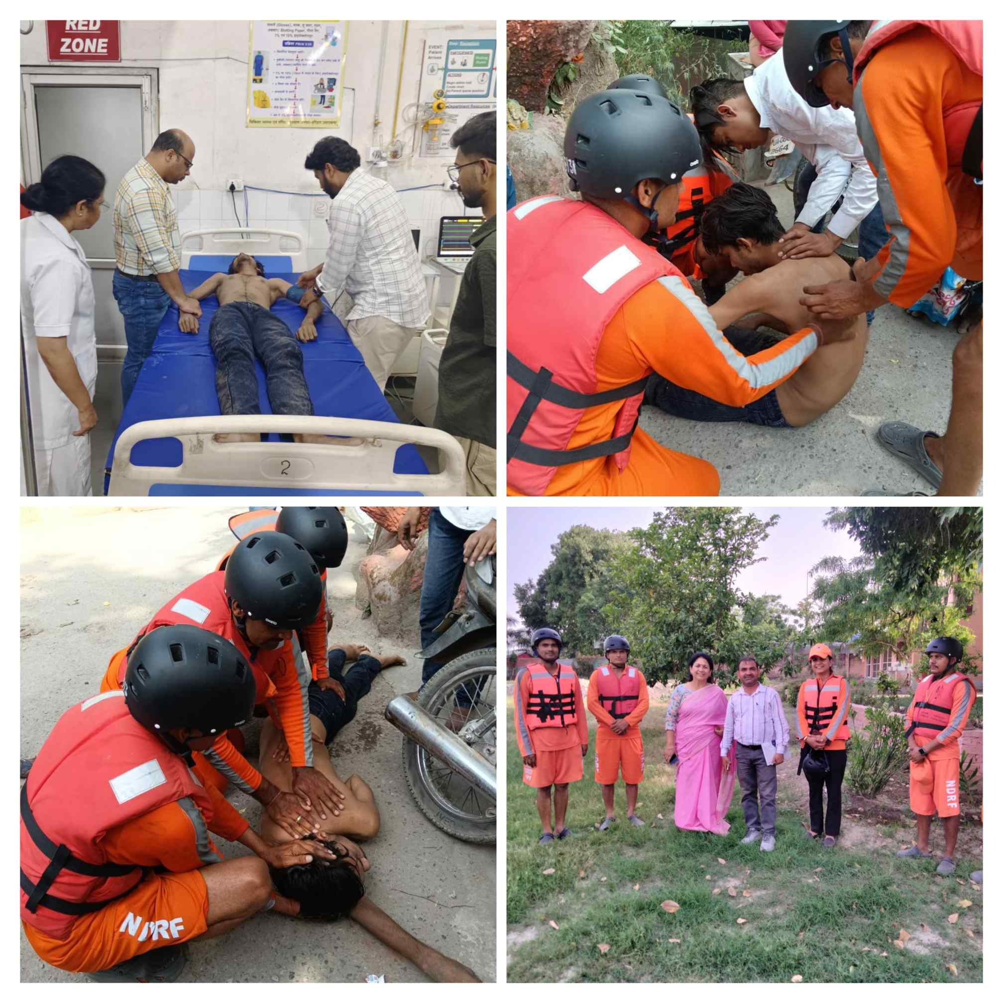 गुड वर्क: गंगा में डूब रहे नौजवान के लिए देवदूत बनी NDRF, रेस्क्यू कर पहुंचाया अस्पताल