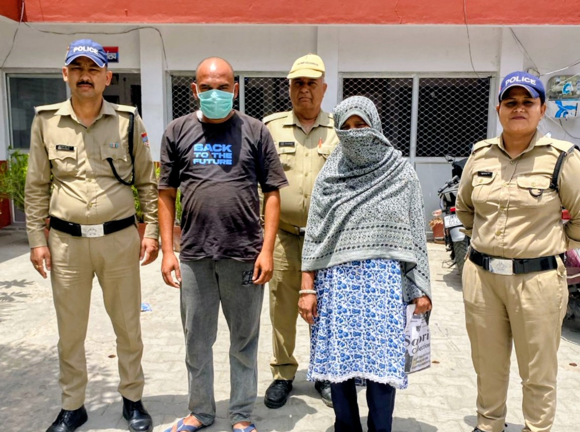 ऑपरेशन प्रहार के तहत ज्वालापुर पुलिस की कार्रवाई, फरार चल रहे महिला सहित दो वारंटी गिरफ्तार