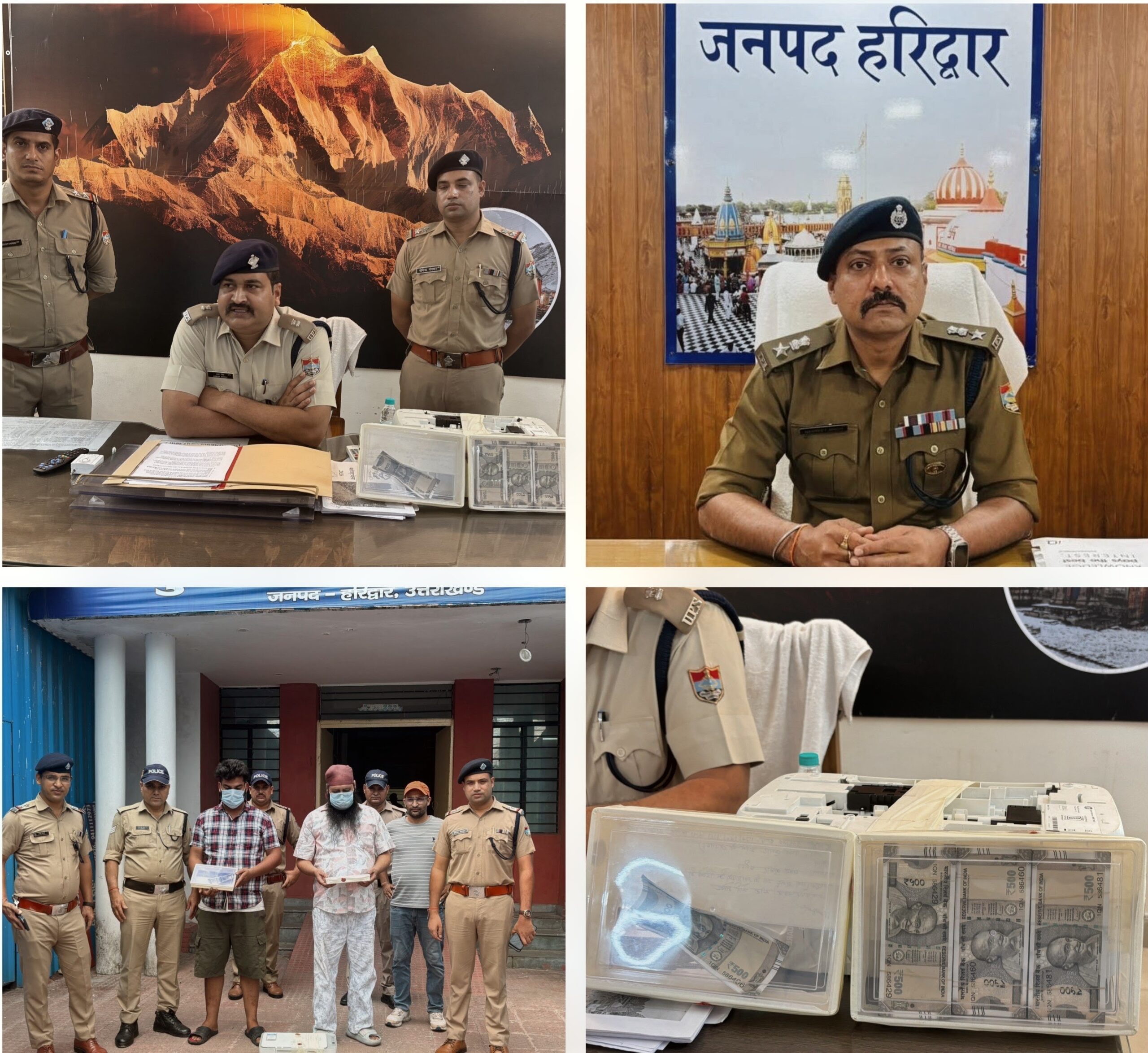 पंजाब से जुड़े नकली नोट गिरोह का पर्दाफाश, दो और आरोपी गिरफ्तार, 1.10 लाख के नकली नोट, प्रिंटर और कार बरामद